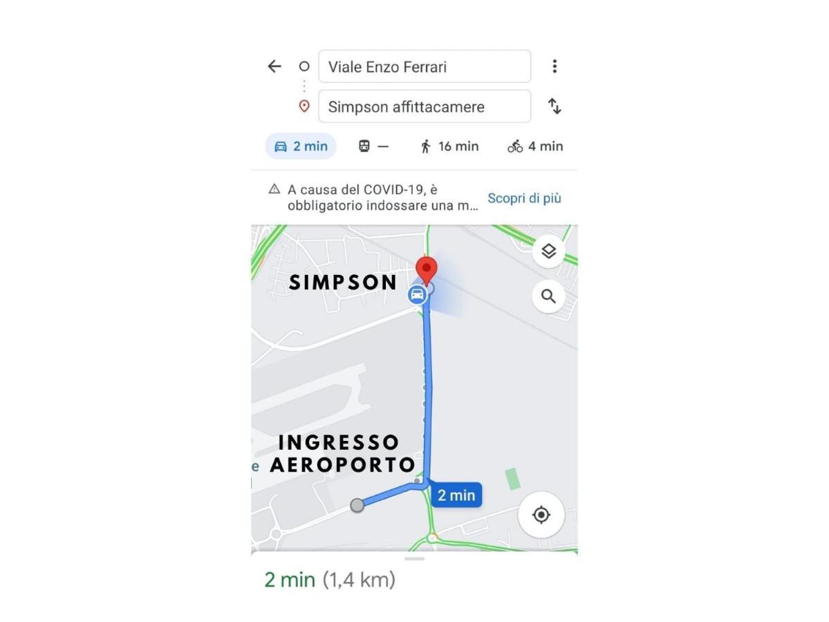 Simpson - Aeroporto Di Bari - Affittacamere Экстерьер фото